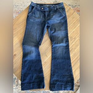 Guess Dark Indigo Flare Jeans